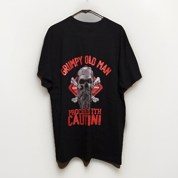 Grumpy Old Man Proceed With Caution Boomer 1964 Graphic T-Shirt Size XL - Picture 2 of 7